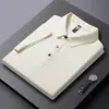 Ropa de trabajo camiseta de manga corta ropa de trabajo verano equipo algodón cultura publicitaria polo estampado LOGO hombres al por mayor