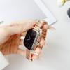 Adecuado para Apple Watch 9, verifique la correa de muñeca, Apple Watch SE5678 generación, correa de metal simple y delgada