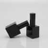 Fornecimento de frascos de esmalte preto e branco planos quadrados grandes opacos conjuntos de tamanho para nail art para embalagem com frascos de vidro vazios de 15ml