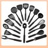 En Stock Amazon Utensilios de Cocina de Nylon Cuchara para Sopa Cucharón Espátula Recogedor de Pasta Utensilios de Cocina