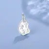Plata Pura 999 Calabaza de Paz y Alegría Lingote Bolsa de la Suerte Colgante Accesorios para Manualidades con Cuentas