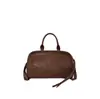 2026 Nuevo Bolso Boston Rojo de Gama Alta para Mujer Diseño de Nicho Portátil Hombro Cruzado Versátil Bolso de Viaje para Mujer