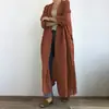 Vestido camisa casual de manga comprida outono 2023 transfronteiriço trench coat longo versátil