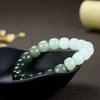 Pulseira Gradiente de Jade Hetian Natural Material Boca Amarela Jade Hetian Gradiente Água Ensolarada Pulseira de Jaspe Hetian Atacado