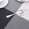Cuchara de acero inoxidable al por mayor cuchillo y tenedor personalizados cuchara cuchillo y tenedor para bistec cuchillo y tenedor de comercio exterior popular logo imprimible cuchillo y tenedor occidentales