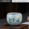 Taza de té Horno Ru La porcelana Ru se puede criar taza maestra de cerámica abierta taza de té grande juego de té kung fu taza de té taza individual taza de té