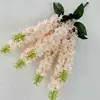 Flores artificiales del fabricante: Jacinto de 7 ramas para decoración del hogar, arreglos florales, flores artificiales, arreglos florales para pasillo de boda, flores de seda hechas a mano
