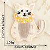 Calcomanías Bordadas, Bolsas Lindas, Parches de Decoración de Animales de Dibujos Animados, Calcomanías de Tela Autoadhesivas para Accesorios de Ropa Transfronterizos