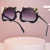 Gafas de Sol para Niños con Lazo de Gato Nuevo Estilo de Moda Gafas de Sol para Niños a Prueba de Rayos UV Gafas para Actuaciones de Fiesta