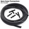 Bico de Limpeza Universal para Braço do Limpador Mercedes-Benz Vito W638 MK1 com Mangueira de 2 m Conector Ejetor