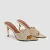 2026 Verano Nuevo Comercio Exterior Tallas Grandes Mujer Casual Cómodo Moda Francesa Ropa Exterior Sandalias de Tacón Alto Talla Única