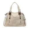 Bolso Tote Vintage Nuevo para Mujer 2026, Bolso de Mano de Gran Capacidad de Nicho, Bolso Cruzado para el Trabajo, Mochila Escolar para Estudiantes