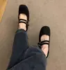 Zapatos de felpa de una sola tira estilo Chanel para mujer, aptos para usar en exteriores, nuevo modelo otoño e invierno 2026, con aumento interno de altura y forro cálido de algodón