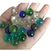 Em estoque fornecimento contas de vidro bolinhas de gude de vidro 16mm14mm contas de vidro multicoloridas