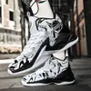 Zapatillas de Baloncesto Juveniles para Hombre Botas de Batalla Tenis Zapatos para Niños Malla Juego Práctica Entrenamiento Zapatos para Niño Niños Medianos y Grandes