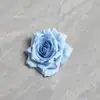 Cabeça de Flor Rosa Simulada Flor Falsa Grampo de Cabelo Acabado Material de Flor de Seda Artesanal DIY Acessórios de Decoração para Guirlanda de Casamento