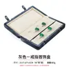 Caja Redonda Doble Broche de Terciopelo a Prueba de Polvo para Anillos Piedras Sueltas Empaque para Joyería Colgantes Almacenamiento Exhibición Empaque