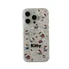 Funda de Teléfono con Soporte Magnético Plegable de Oso Abrazando a Kt para Apple 16 Pro Max, Compatible con 15 Pro Magnético de Doble Capa 14P
