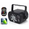Luz Láser Mini UV Luz de Atmósfera KTV Luz Destellante Decorativa Luz de Proyección Navideña que Cambia de Color Luz de Colores Luz de Escenario