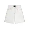 Shorts de Mezclilla Estilo Old Money Disfrazados para Hombre, Pantalones Casuales Sueltos Rectos de Cinco Puntos de Verano