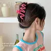Pinza de Garra Mate Color Café para Mujer, Nuevo Modelo 2026, Pinza Grande para el Cabello Grueso, Accesorio para el Cabello Tipo Pinza de Tiburón