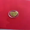 Adesivo de Celular Shuibeicai Ouro 999 Ouro Puro Princesa Por Favor Enriqueça Gato da Sorte Folha de Ouro Puro Venda Direta da Fábrica