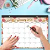 Calendário Criativo Popular da Amazon 25-26 Versão em Inglês Grande Calendário de Parede Contagem Regressiva de 18 Meses Personalização de Fábrica