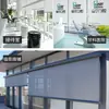 Nuevas Persianas Blackout de Comercio Exterior, Sin Taladro, Sin Cordón, Enrollables Ajustables para Baño, Cocina, Oficina