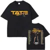 2025 Cantante Tate Mcrae Camiseta Musical T8 Unisex Camiseta Vintage de Verano Algodón Oversize Manga Corta