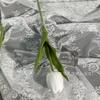 Tulipán flor artificial boda flor falsa decoración hecha a mano PU flor artificial suave accesorios de tiro comercio exterior transfronterizo al por mayor