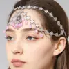 Ventas Directas de Fábrica de Cadenas para la Frente de Estilo Étnico Retro, Cadenas para el Cabello, Accesorios Étnicos Hani, Pulseras de Lijiang Yunnan, Cadenas para la Frente