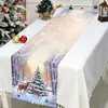 Bandera de Mesa Nueva Navideña Transfronteriza 2026 Mantel Decorativo de Año Nuevo Suministros de Decoración para Fiestas Festivas de Alto Valor Personalización