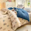 Colcha de algodón de punto para lactantes y maternidad de grado A, colcha de verano de soja, colcha de primavera y otoño, colcha de invierno engrosada, ropa de cama para todas las estaciones, venta al por mayor y dropshipping