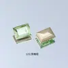 Cristal Dongzhou 8*10 Rocas Medianas Azúcar Cristalizado Pedrería para Uñas Rectangular Ángulo Recto Cubo de Azúcar Fondo Puntiagudo Brillante Vidrio K9 Accesorios para Uñas