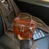 Bolso cruzado para mujer transfronterizo 2026 nuevo de moda principios de otoño estilo Chanel acolchado con cadena cruzada para salir, bolso de mano para hombro