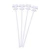 Palo de globo inflable automático de 20 cm palo de arco blanco palo de globo pequeño autodestructivo de 5 pulgadas al por mayor