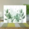 Pared divisoria de pantalla, blanco puro, para uso doméstico en la sala de estar, panel divisor para oficina, pared móvil plegable simple
