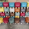Taburete Cuadrado de Tela con Tecnología de Madera Maciza Doble Taburete para Cambiar Zapatos de Animales Regalo con Logo Personalizado Taburete Pequeño Linda Alpaca