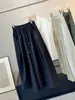 Elegantes pantalones acampanados de pierna ancha, cropped, con pliegues tridimensionales para mujer, nueva colección de otoño, alta gama, adelgazantes, que cubren la cadera, de pierna recta, casual, modernos