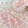 [Hielo] Cuentas sueltas de 10 mm, cuentas de vidrio, hechas a mano, para pulseras, collares, etc.