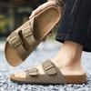 Pantuflas Birkenstocks para Hombre Nuevas de Verano para Exterior Antideslizantes Suela Suave Pantuflas Pareja Sandalias Birkenstocks para Hombre y Mujer Venta al por Mayor