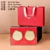 Caja de regalo de acrílico para empaque universal de Huangjing, Ginseng Americano y Dendrobium, así como ginseng coreano, disponible en opciones de dos y tres piezas, caja de regalo vacía