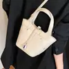 Bolso Pequeño para Mujer 2026 Primavera Nuevo Moda Versátil Bolso Cruzado para Mujer Cremallera de Gama Alta Bolso de Hombro Bolso Cubo