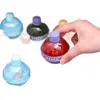 Molde Creativo Pequeño de Bombilla de Luz para Bolas de Hielo Bandeja de Hielo Suave de Silicona para Whisky Herramienta de Cocina Casero Fabricante de Bolas de Hielo Redondas Venta al por Mayor