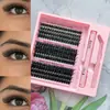 Pestañas Postizas Transfronterizas, Estilo Europeo y Americano, Gruesas y Rizadas, Voluminosas y Naturales, Look de Raza Mixta Asiática, Más Vendido en Amazon, DIY