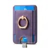 Aplicável ao telefone celular Apple 15 Suporte magnético para cartões MagSafe Adesivo traseiro de couro Suporte para cartões Suporte para cartões iPhone14 ProMax