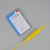Portatarjetas de Certificado Transparente de Doble Cara de PVC Soporte Duro de Goma Correa Porta Tarjeta de Trabajo Porta Tarjeta de Fábrica Porta Tarjeta de Autobús Venta al por mayor Tarjeta de Trabajo
