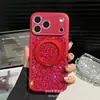 Funda Protectora de Lujo Ligero con Pedrería y Base Giratoria Adecuada para iPhone 18 Pro Max, Funda de Teléfono Transfronteriza de Lujo con Diamantes Completos 17