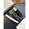 Zapatos Casuales de Cuero Originales para Hombre Sant de Caña Baja sin Cordones Mocasines Zapatos Perezosos Planos Zapatos Ligeros para Hombre