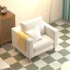 Sofá Perezoso para Apartamentos Pequeños, Sofá de Moda para Habitaciones de Alquiler, Mini Sofá de Tela para Dormitorio o Sala de Estar